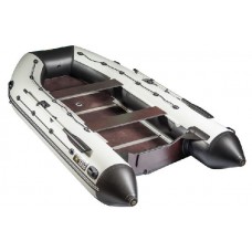 Лодка Мастер лодок Ривьера Максима 3800 СК комби черно-серая