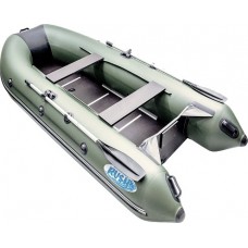 Лодка Мастер лодок Rush 3300 СК зеленый черный