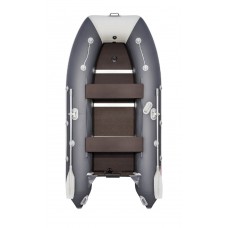 Лодка Мастер лодок Таймень 3400 СК графит светло-серый