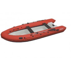 Лодка РИБ Fortis 390 marine красно-синий в комплекте