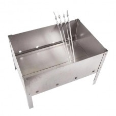 Мангал Бастион Мини 4 шампура 330х10х0,5мм