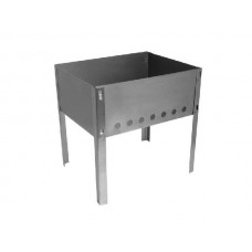 Мангал Хозлидер 400х250х140мм без шампуров в чехле