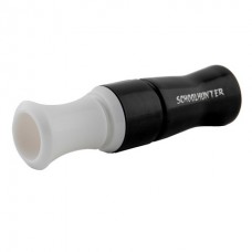 Манок Hunterhelp духовой на белолобого гуся бело-черный