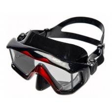 Маска Sargan Практика черно-красная силикон