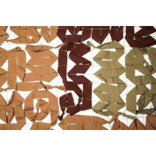 Маскировочная сеть Нитекс Стандарт 3х6м сетевая основа серо-желтый