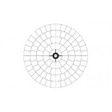Мишень для пристрелки дробовых ружей 100-дольная 1/100