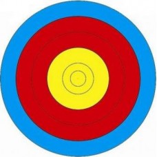 Мишень лучная 40см. 5 колец