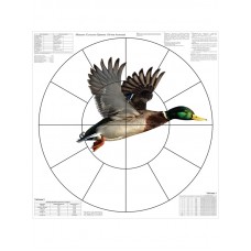 Мишень Селезень 16-дольная