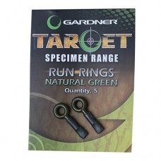 Монтаж Gardner Target run rings natural green
