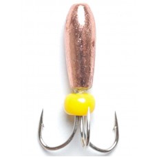 Мормышка LJ Чертик с отверстием 038мм/C