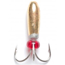 Мормышка LJ Чертик с отверстием 038мм/G
