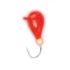 Мормышка LJ Pro series вольфрам капля с петелькой 032мм/LUM