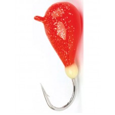 Мормышка LJ Pro series вольфрам капля с петелькой 040мм/RD