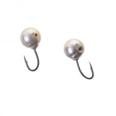 Мормышка Lumicom Дробинка вольф с отв гальваника 5,0мм Ag 1/10