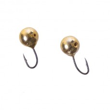 Мормышка Lumicom Дробинка вольф с отв гальваника 5,0мм Au 1/10