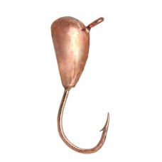 Мормышка вольф. Лещевая d 5,0мм Cu 1/10