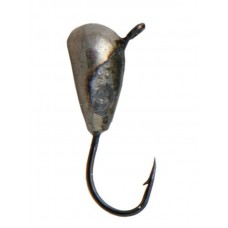 Мормышка вольф. Лещевая d 5,0мм Ni 1/10