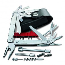Мультиинструмент Victorinox Swisstool X plus ratchet 115мм серебристый