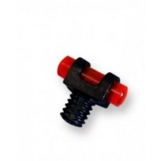 Мушка Stil Crin короткая 4мм красная 010