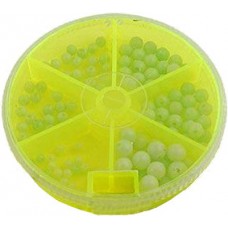 Набор бусинок Nautilus Rubber beads luminous