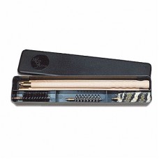 Набор для чистки Megaline 20к шомпол дерево 3ерша пластик коробка