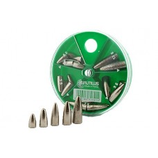 Набор грузил Nautilus Worm nickeles 5 cases 3-12гр