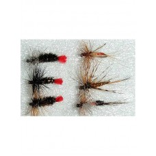 Набор мушек Vania Fly Fishing  Classic плавающие голавль №12