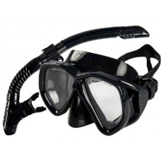 Набор Sargan Неро маска трубка черный