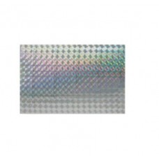 Наклейка Akara голографическая тип 2 8х12 см белая