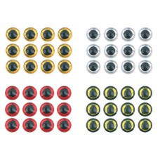 Наклейка Stinger глазки 3D Eyes 4mm Green 40шт.