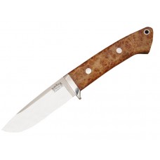 Нож Bark River Drop Point Hunter Black Ash Burl фикс. клинок