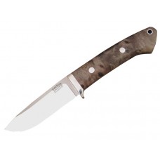 Нож Bark River Drop Point Hunter California Buckeye Burl ста