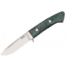 Нож Bark River Drop Point Hunter Gold Grey Elder Burl сталь