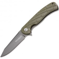 Нож Boker Magnum Foxtrott Sierra складной сталь 440B рукоять зеленая G10