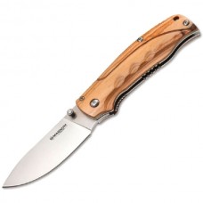 Нож Boker Magnum Pakka Hunter складной сталь 440B рукоять дерево