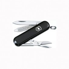Нож-брелок Victorinox Classic 58мм 7 функций черный