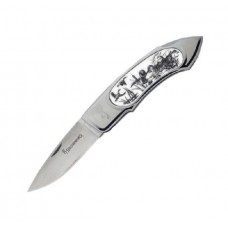 Нож Browning Scrimshaw Mallard 322543 складной сталь 420J2