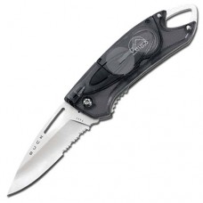 Нож Buck Lumina 777 скл. клинок 7.6 см сталь 420HC серрейтор черн.