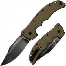 Нож Cold Steel Recon 1 Clip Green складной сталь CTS-XHP