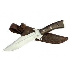 Нож ИП Семин Армейский сталь 65х13 ценные породы дерева