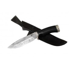 Нож ИП Семин Близнец сталь D2 литье черное дерево