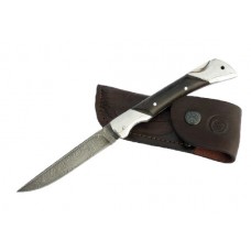 Нож ИП Семин Кадет дамасская сталь складной