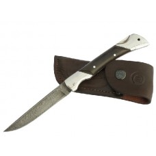 Нож ИП Семин Кадет дамасская сталь складной венге