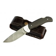 Нож ИП Семин Клык дамасская сталь складной