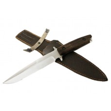 Нож ИП Семин Командор сталь 65x13 ценные породы дерева