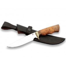 Нож ИП Семин Легионер сталь 65х13 литье береста