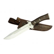 Нож ИП Семин Смерч сталь 65х13 ценные породы дерева