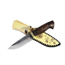 Нож ИП Семин Сокол кованая сталь 95х18 венге литье