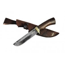 Нож ИП Семин Варяг кованая сталь 95x18 со следами ковки венге литье