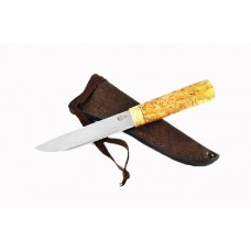Нож ИП Семин Якутский средний сталь Х12МФ береза